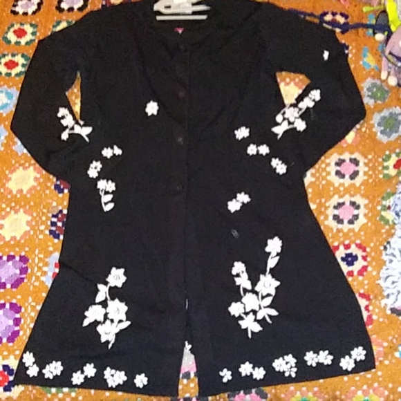 Designer Thom Smith--hand sewn cardigan - Picture 6 of 7